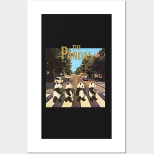 The Pandas "Abbey road" Posters and Art